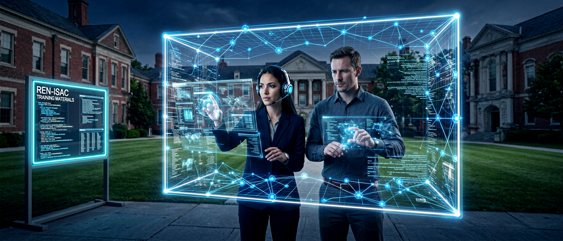 Small college cybersecurity team building security momentum
