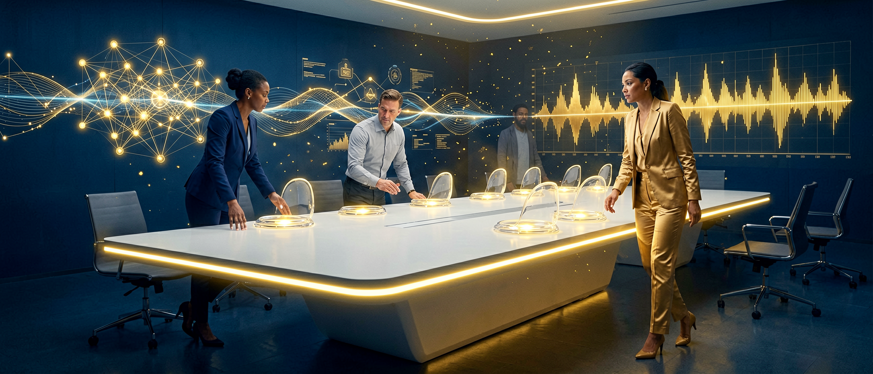 Diverse professionals navigating ERP leadership transitions